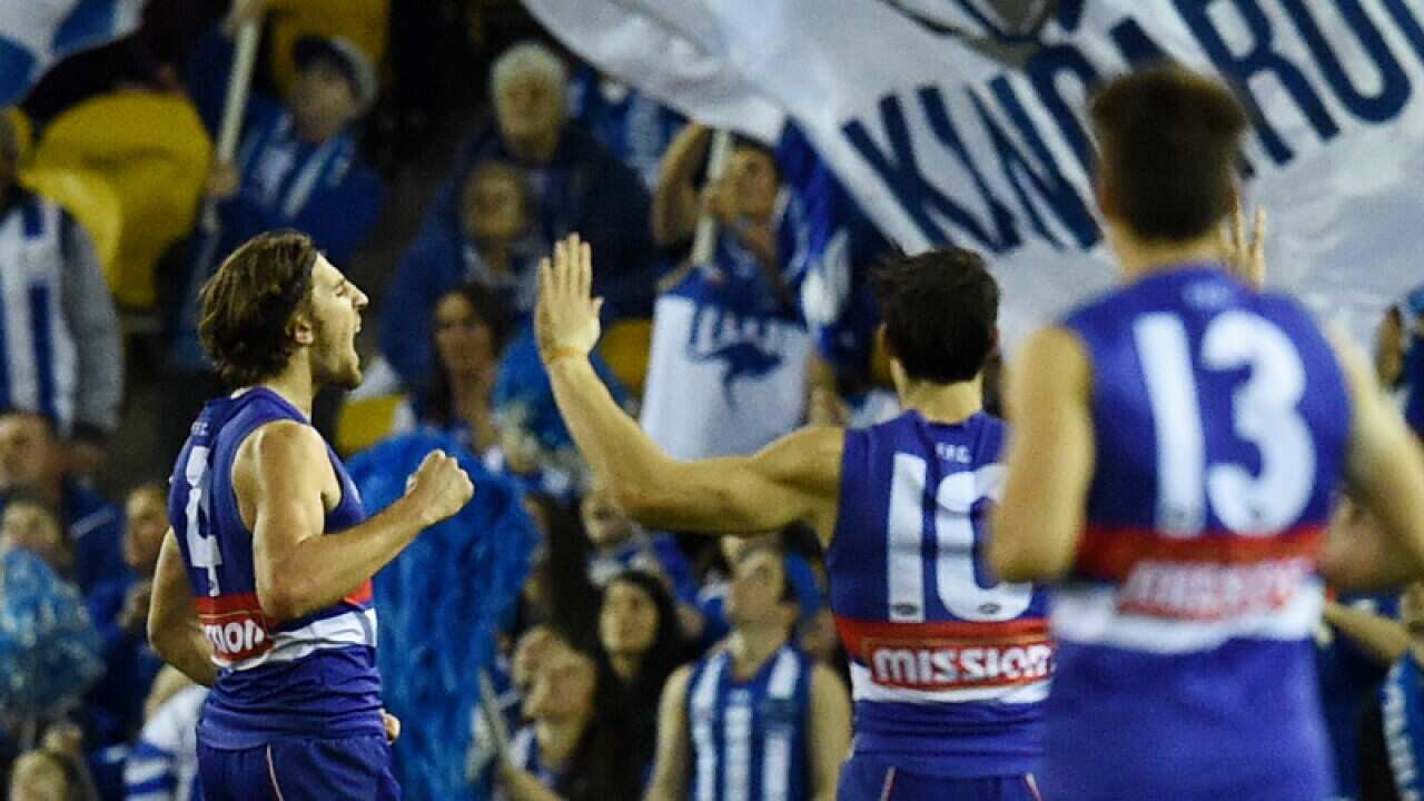 Marcus Bontempelli of the Western Bulldogs