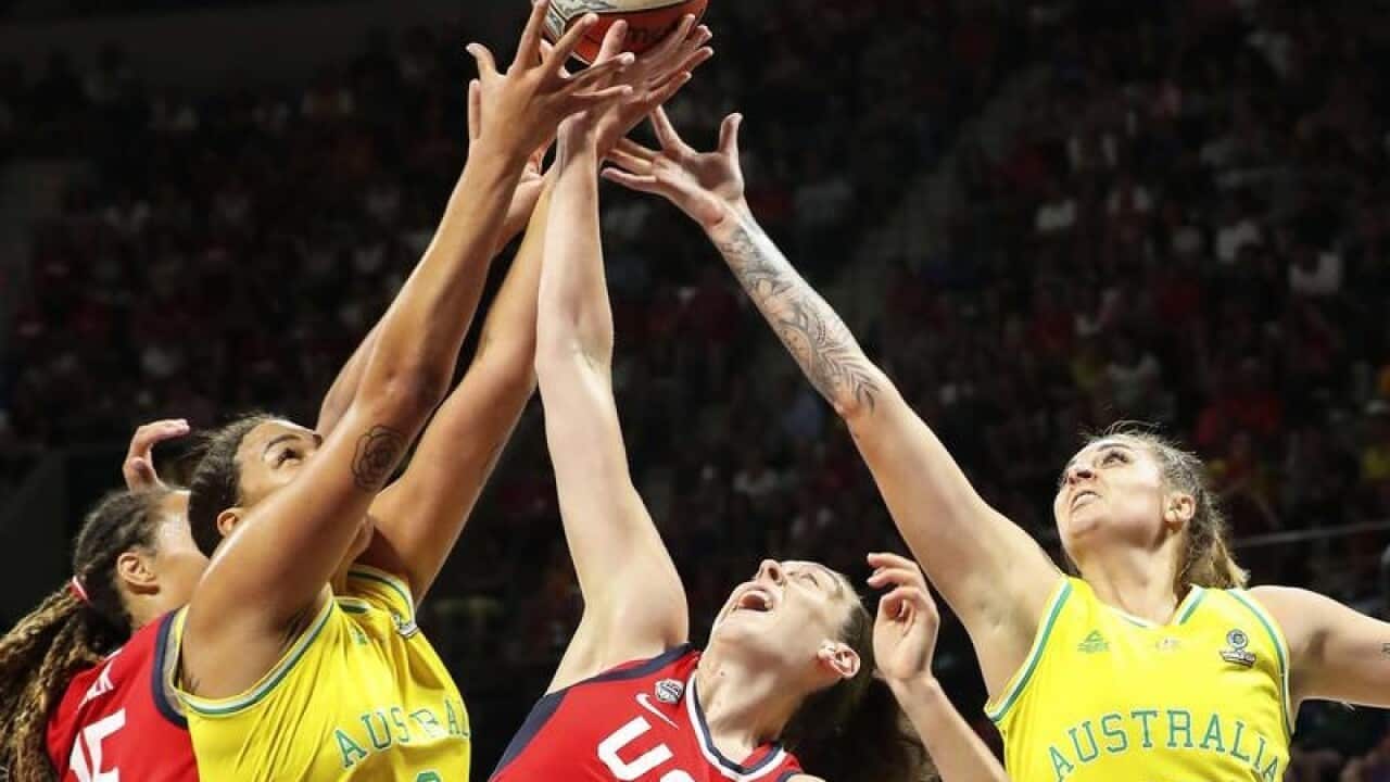 Australia v US Women's Basketball