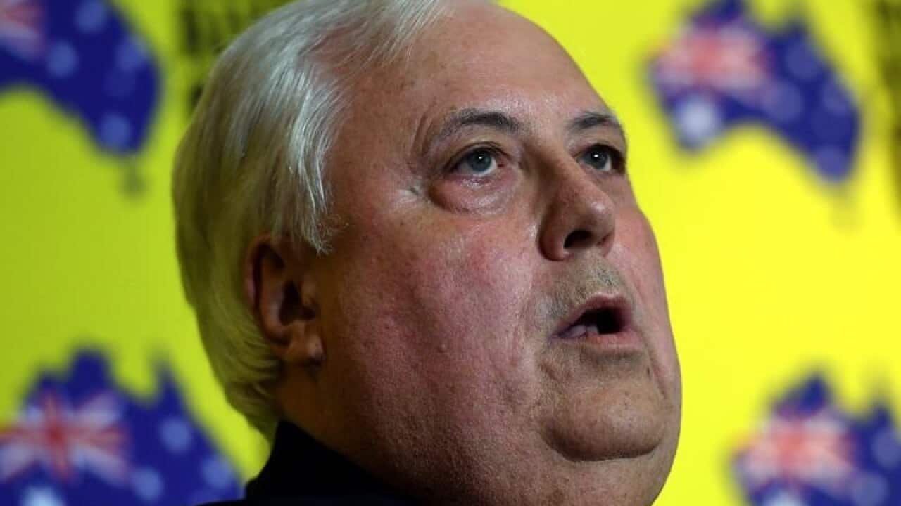 ELECTION19 CLIVE PALMER PRESSER