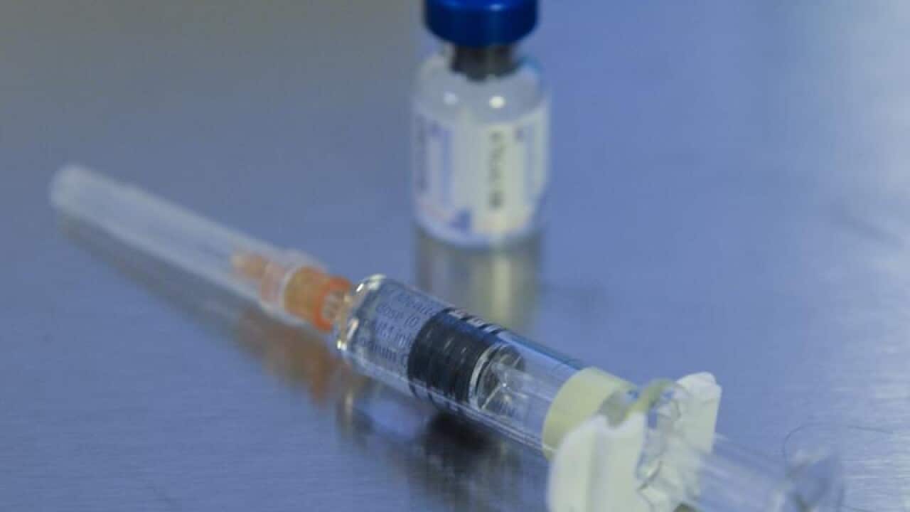 A syringe