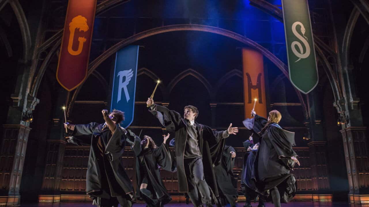 Harry Potter and the Cursed Child is a two-part stage play based on an original story by Thorne, J. K. Rowling and John Tiffany.