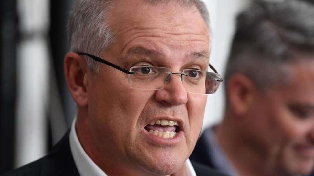 Federal Treasurer Scott Morrison and Finance Minister Mathias Cormann.