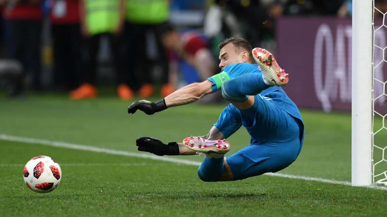 Goalkeeper Igor Akinfeev