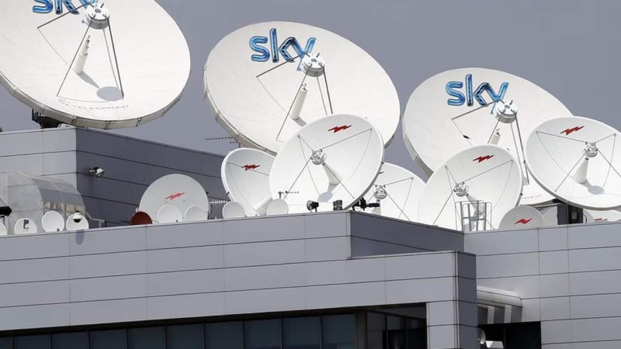 Sky satellite antennas