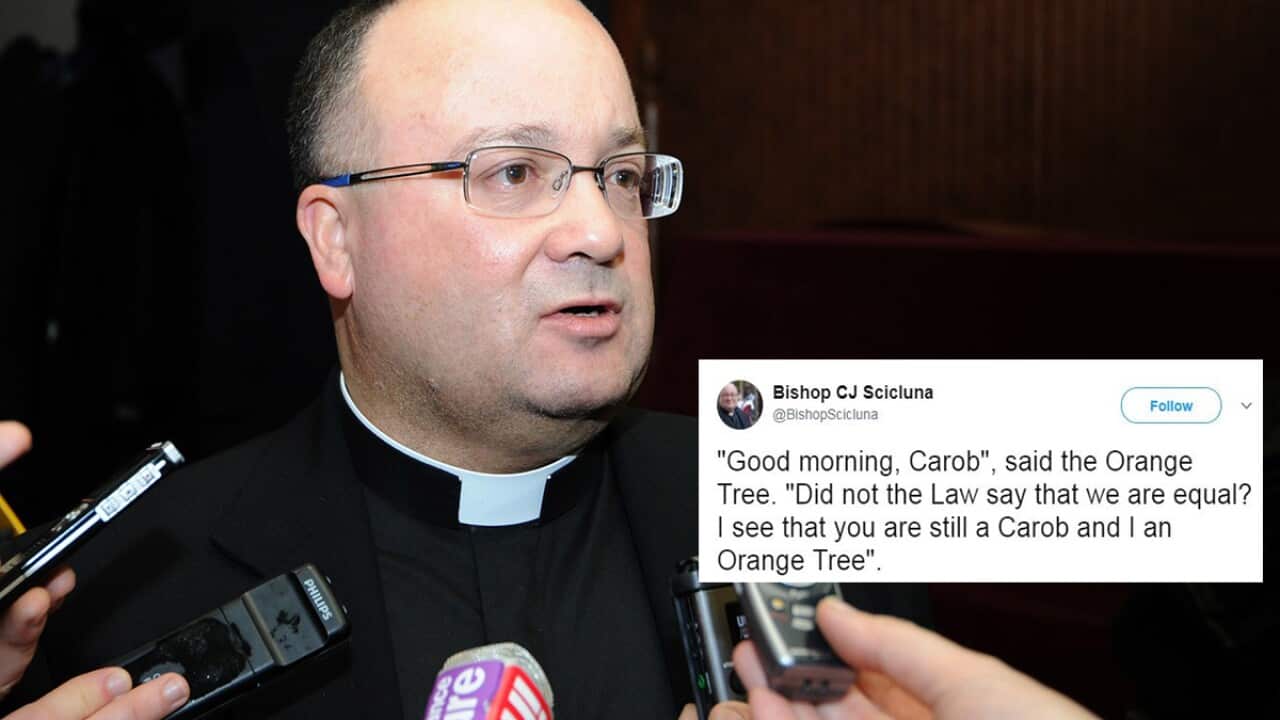 Malta’s archbishop just wrote a bizarre tweet in response to marriage equality