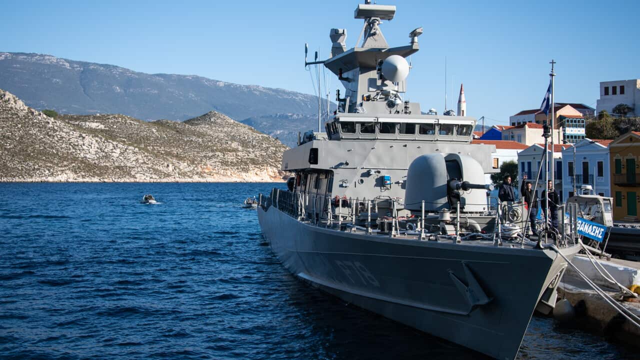 Greek Naval Defense Forces In Kastellorizo, Greece
