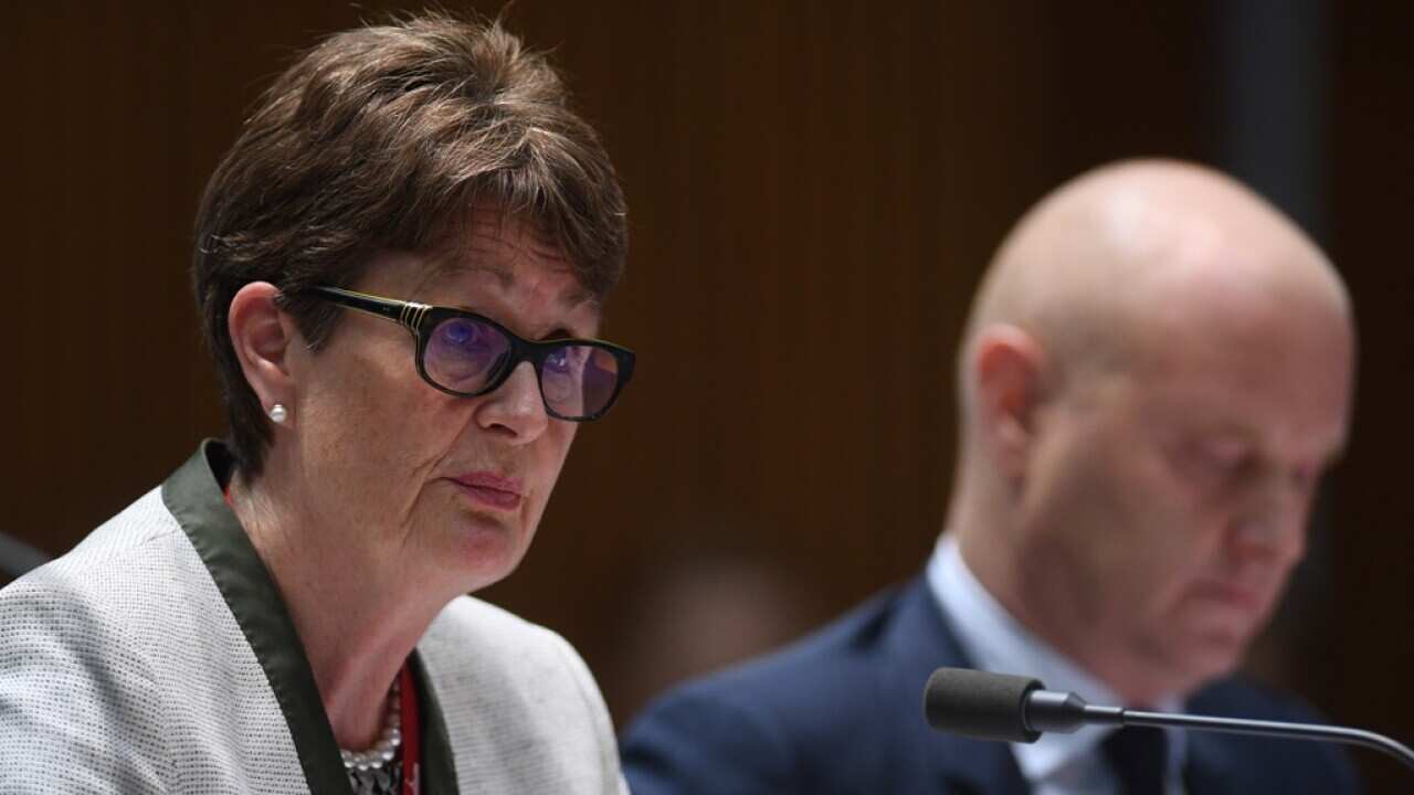 Commonwealth Bank CEO Ian Narev speaks during the House of Representatives Economic Committee inquiry at Parliament House in Canberra, Friday, October 20, 2017
