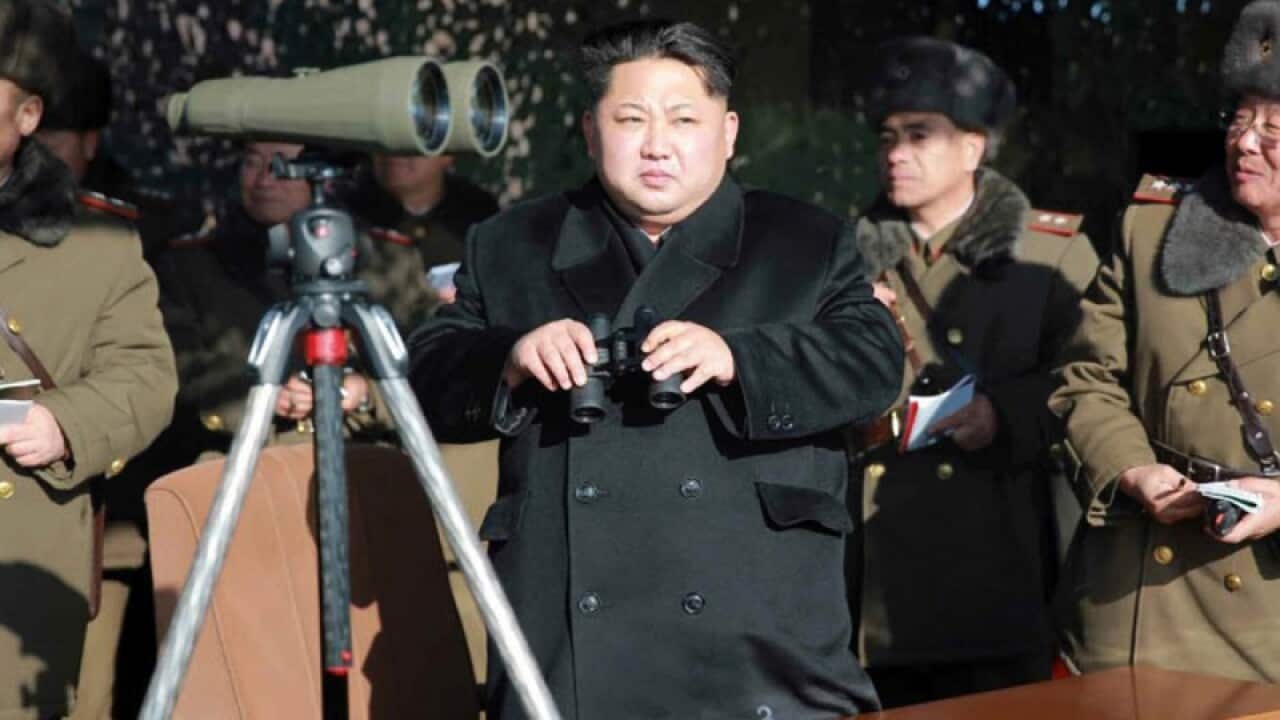 North Korea's top leader Kim Jong-un