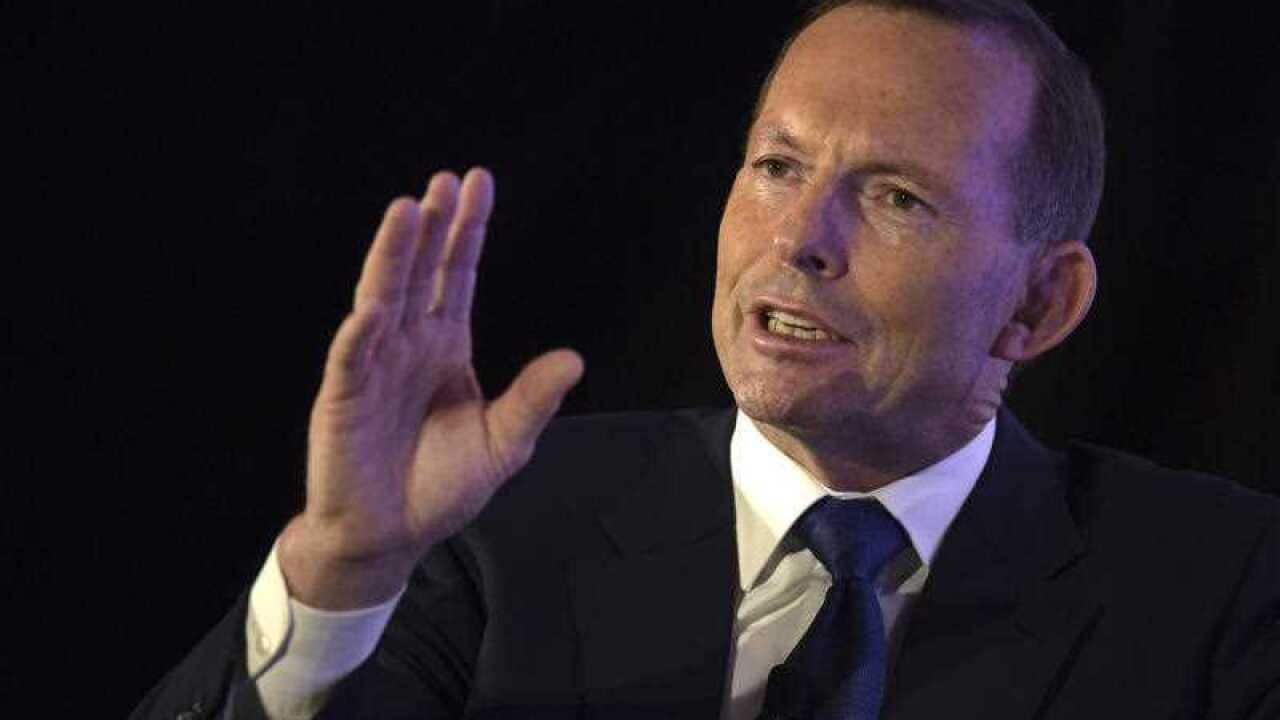 Former Prime Minister Tony Abbott.