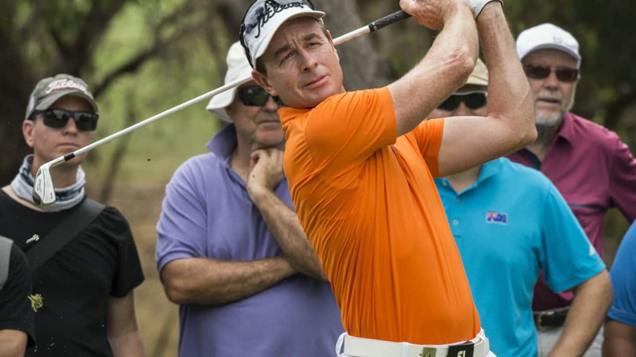 Brett Rumford of Australia