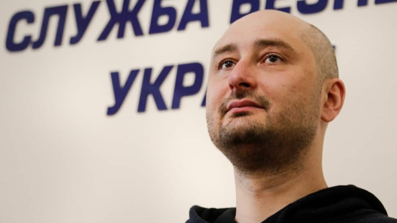 Russian journalist Arkady Babchenko