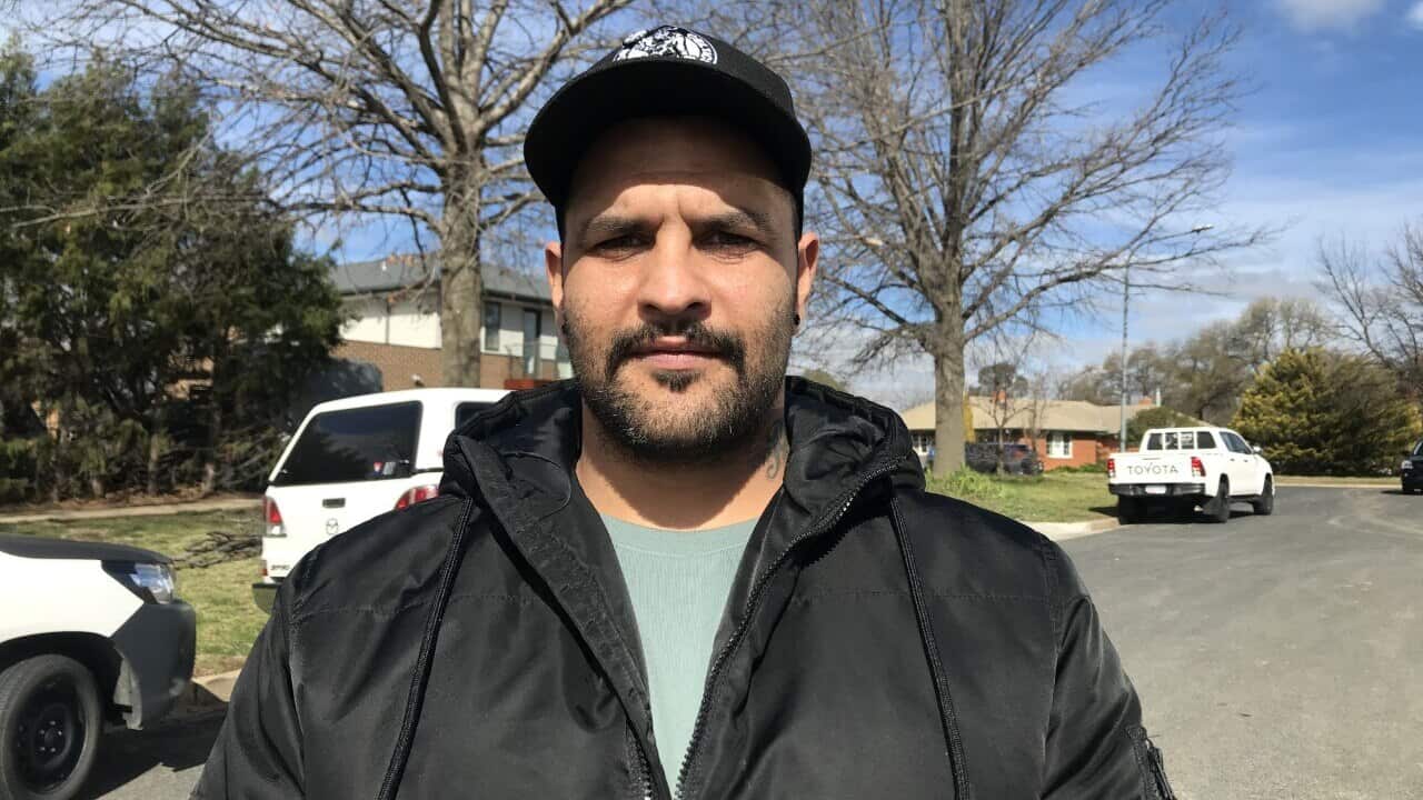 Gamilaraay man Daen Lomas says the Winnunga Nimmityjah Justice Reinvestment has helped him turn his life around.