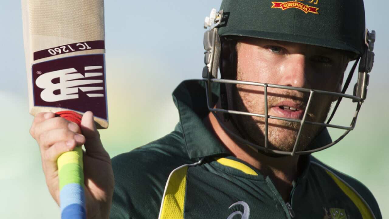 Cricketer Aaron Finch