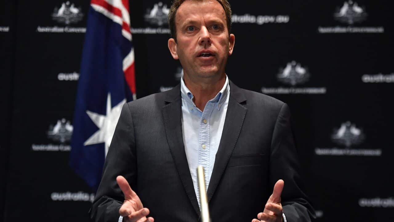 Federal Education Minister Dan Tehan unveiled a coronavirus relief package for the higher education sector last month.