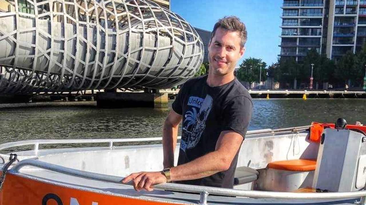 dutch sloep in Melbourne waters