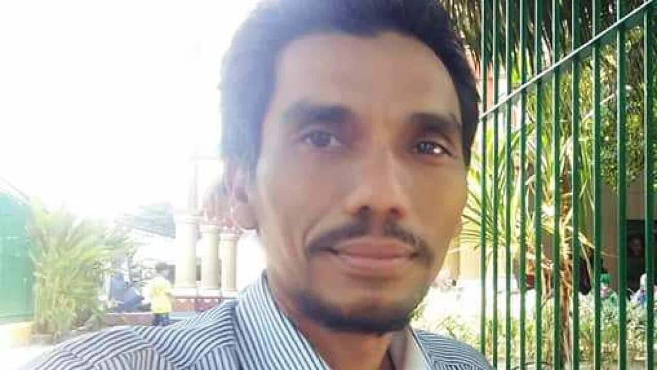 Muhibbin Zuhri from Nahdlatul Ulama, lecturer from Sunan Ample University Surabaya.