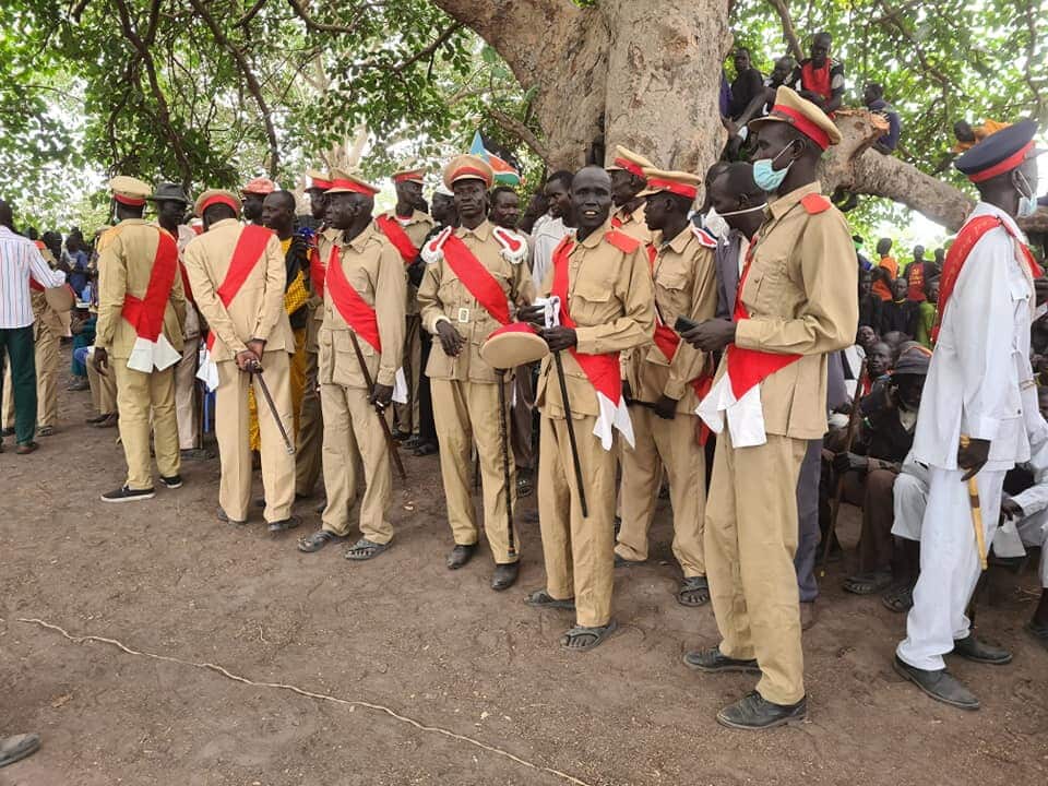 Image of local chiefs from Warrab State