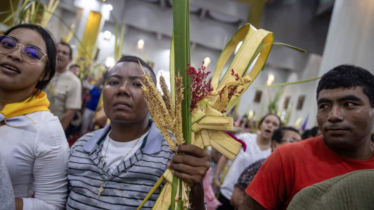 Palm Sunday celebration in Nicaragua