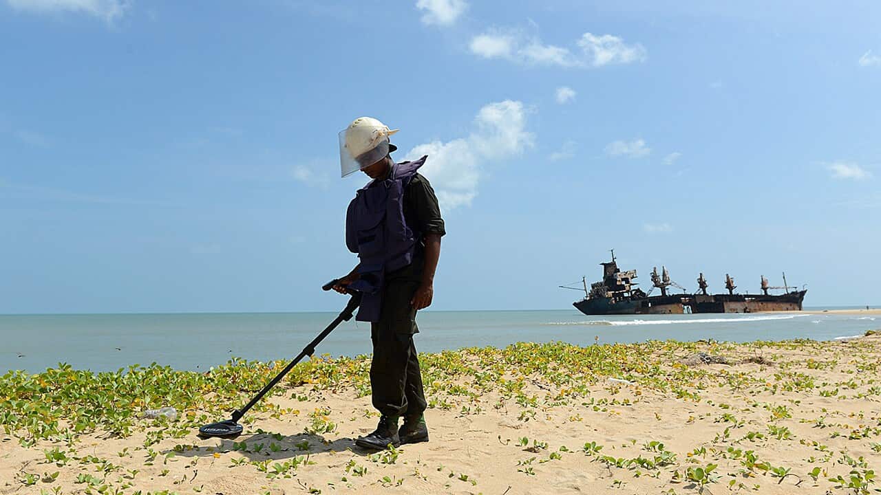 Sri lanka bans land mines