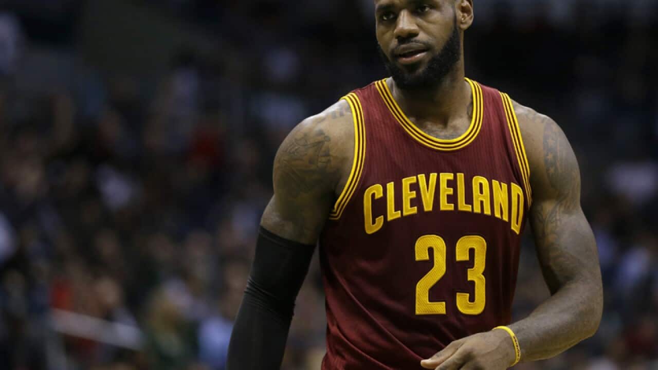 Cleveland Cavaliers star LeBron James