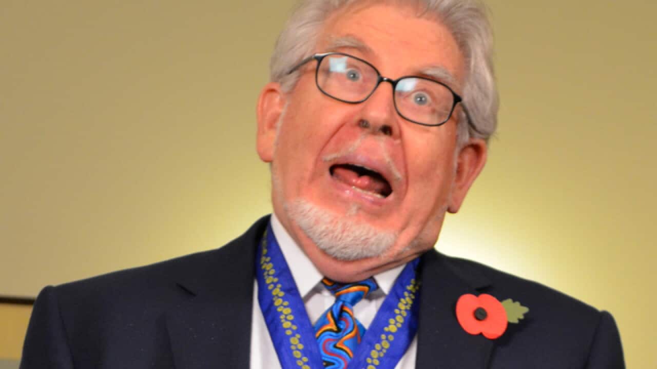 Australian entertainer Rolf Harris