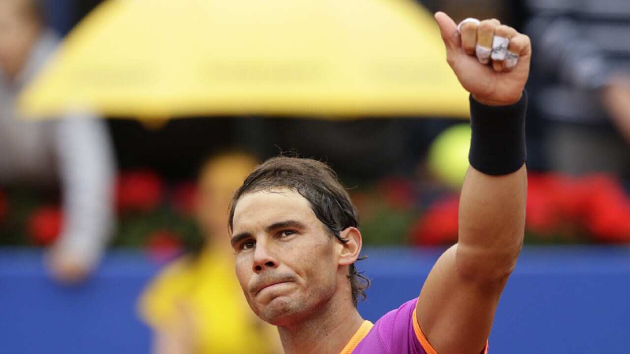 Rafael Nadal of Spain
