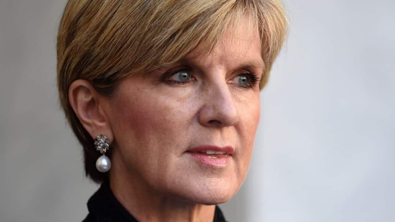 Foreign Minister Julie Bishop