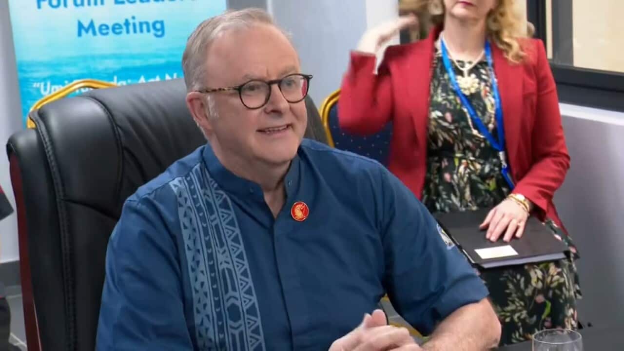 Australian Prime Minister Anthony Albanese at Pacific Islands Forum Vanuatu - September 10, 2025 supplied .jpg