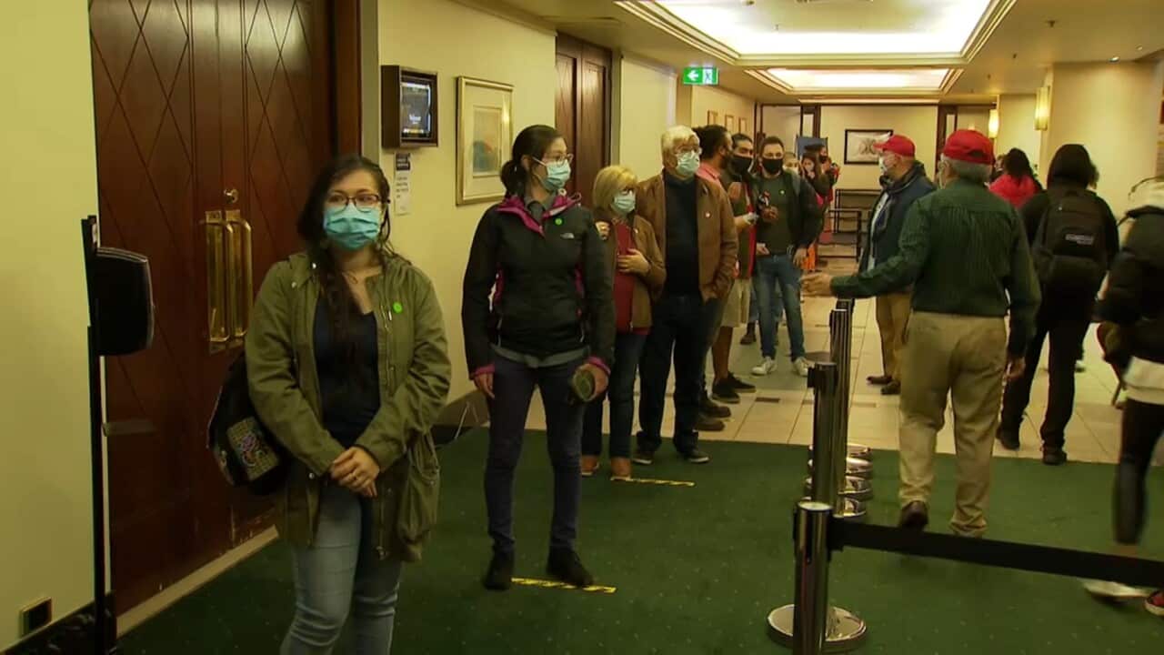 Chilean Australians voting