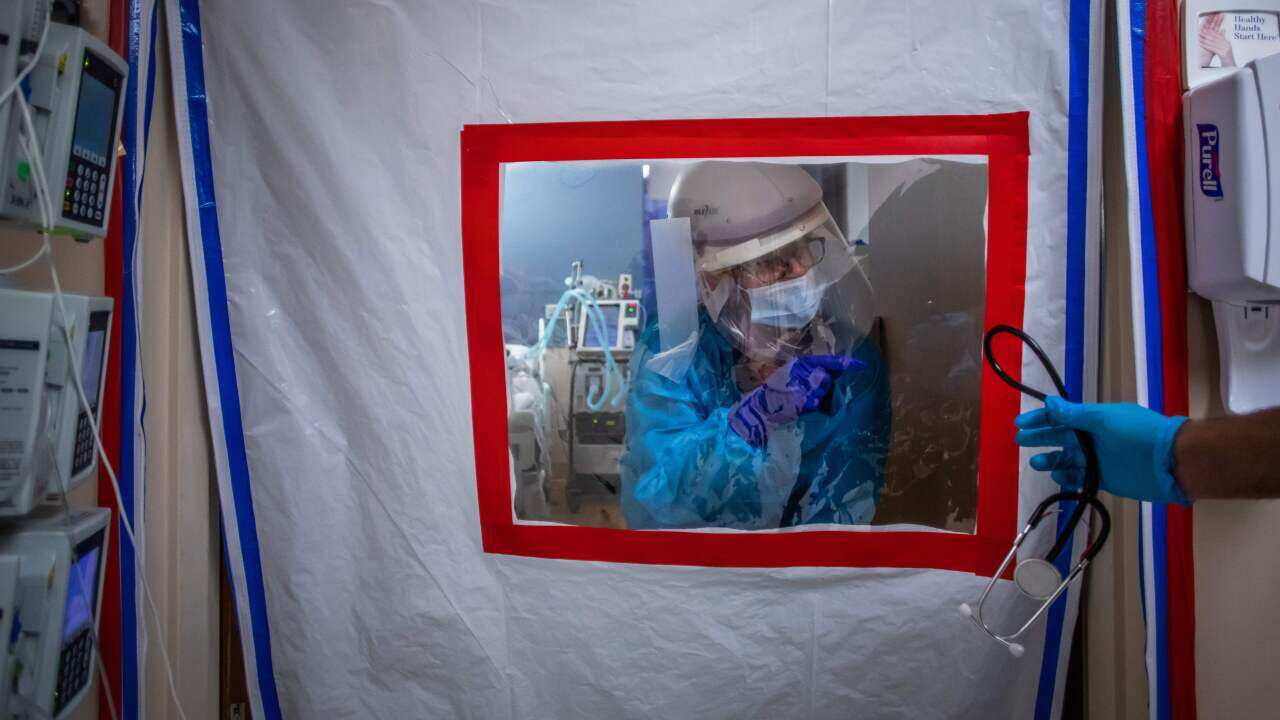 The global coronavirus death toll has topped two million.