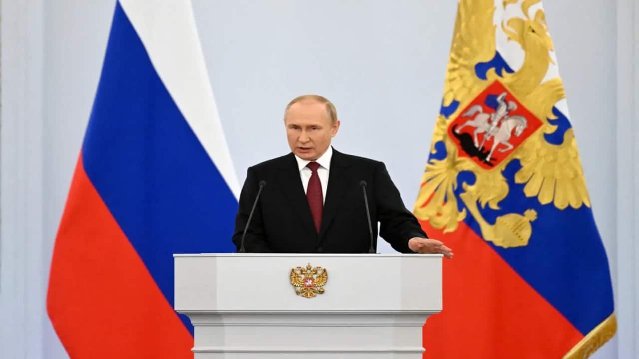 Putin annexation speech Kremlin
