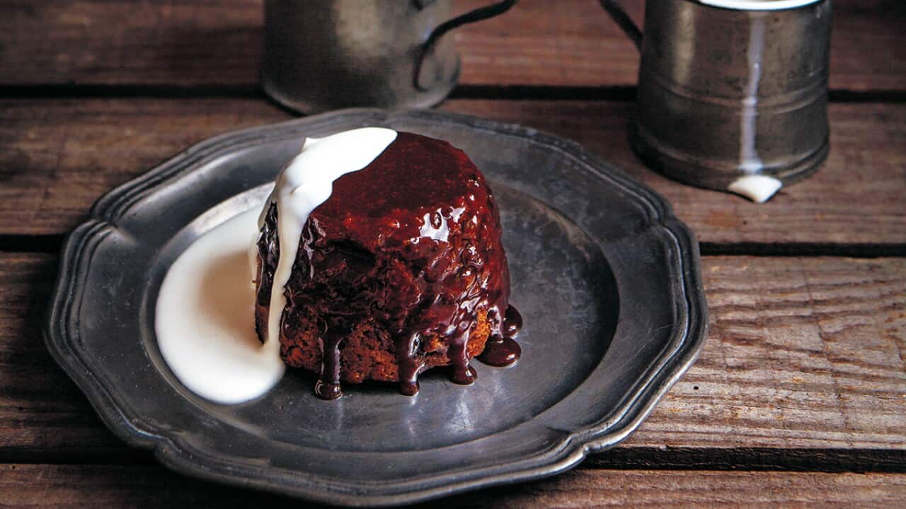 Sticky toffee pudding