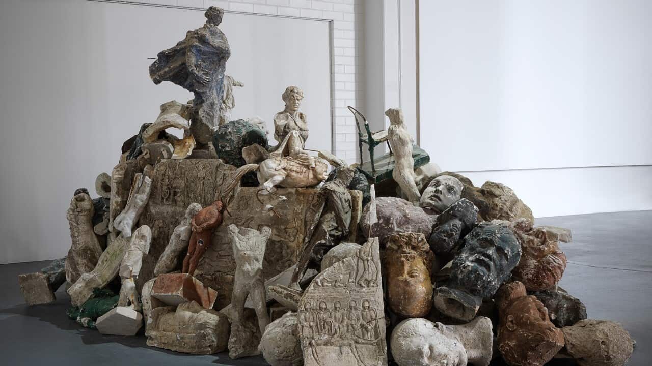Installation "Apotheosis" by Melbourne-based artist Nina Sanadze