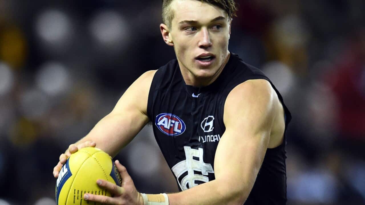 Carlton Blues AFL player Patrick Cripps
