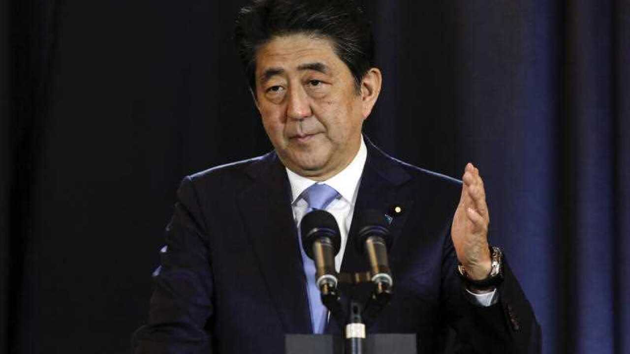 Japanese Prime Minister Shinzo Abe