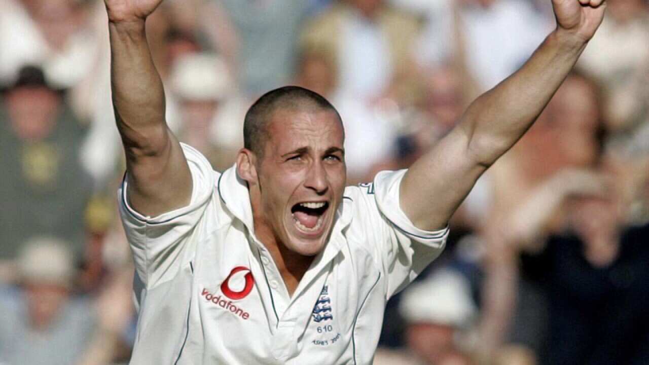 England's Welsh bowler Simon Jones