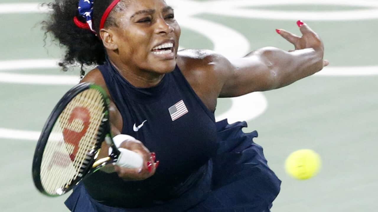 Serena Williams of the USA
