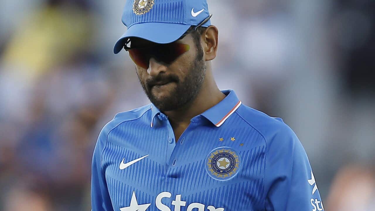 Indian captain MS Dhoni