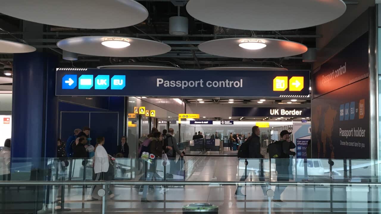 UK Passport control