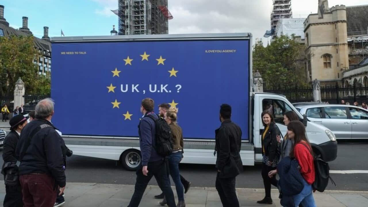 There are calls for the British government to give British people a vote on the final Brexit deal.