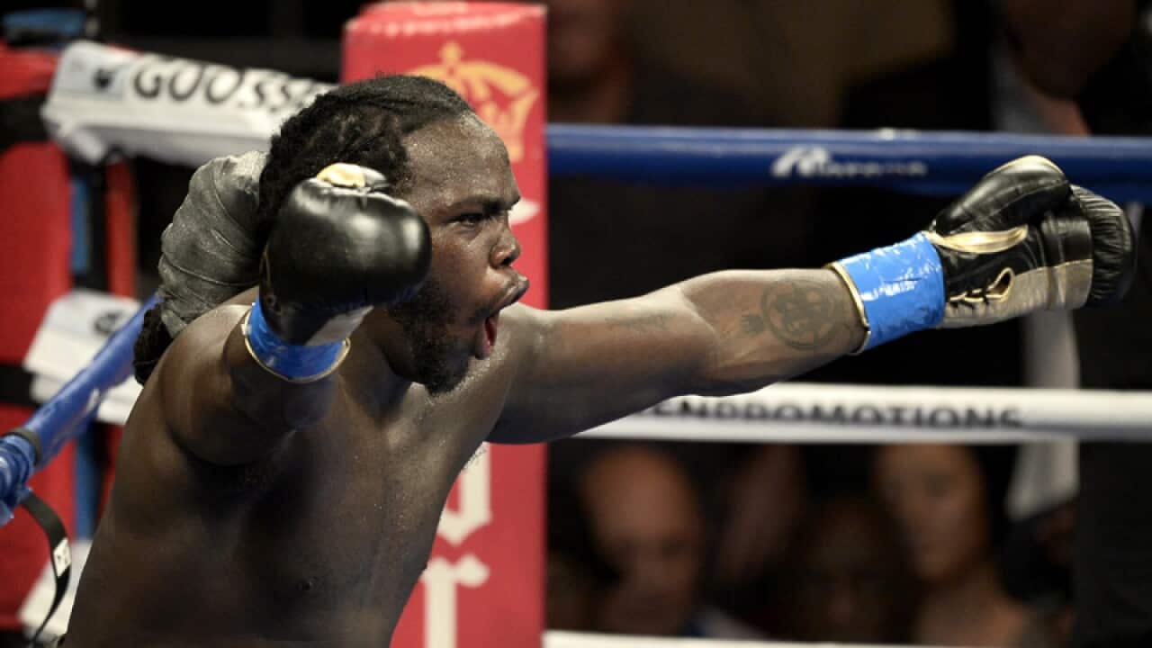 Bermane Stiverne of Haiti