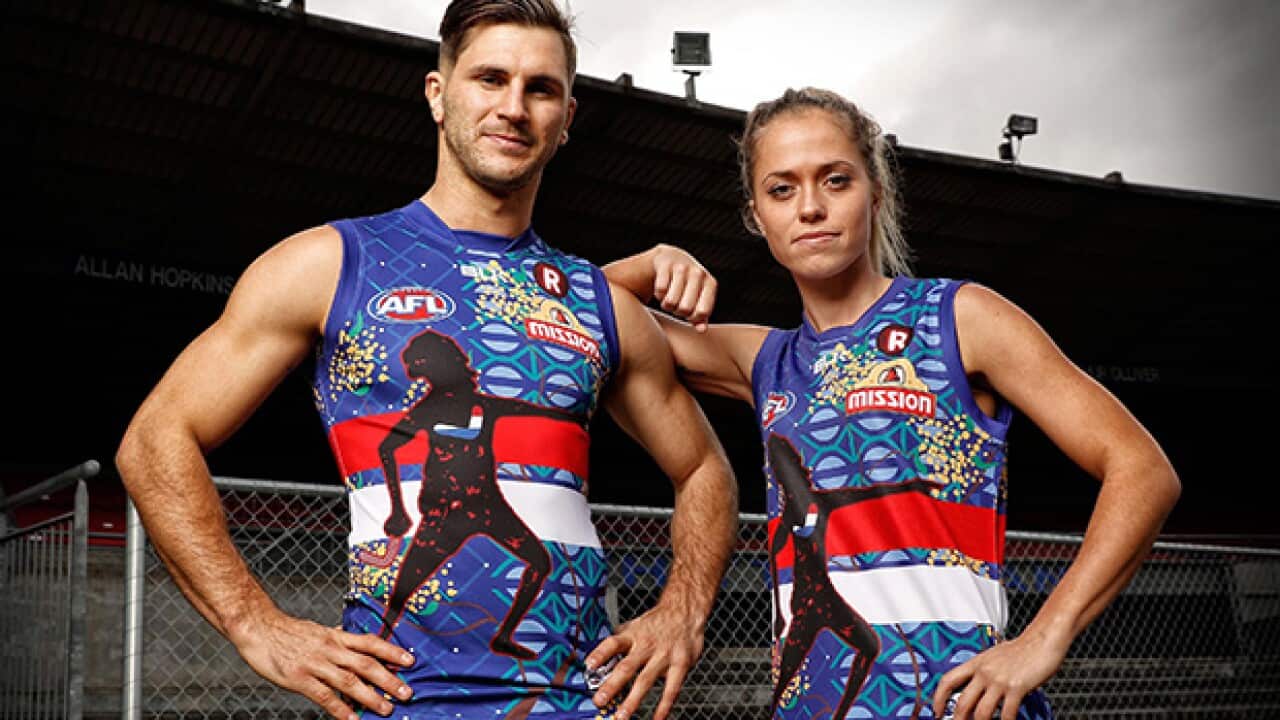 Western Bulldogs Indigenous jersey