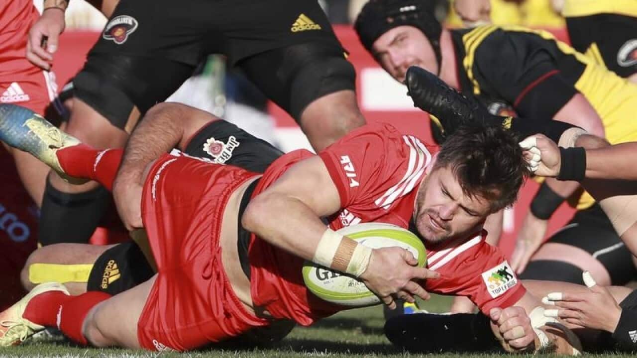 Rugby Japan Kobe Steel Ashley-Cooper
