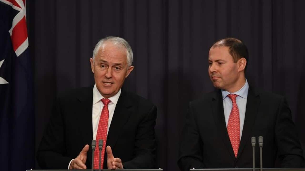Malcolm Turnbull and Josh Frydenberg