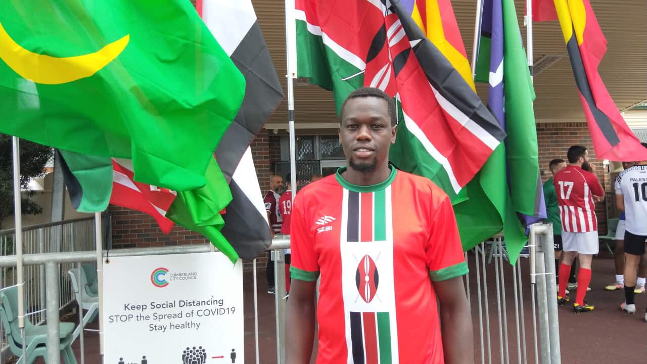 Abed, nahodha wa Kenya mjini Sydney, Australia