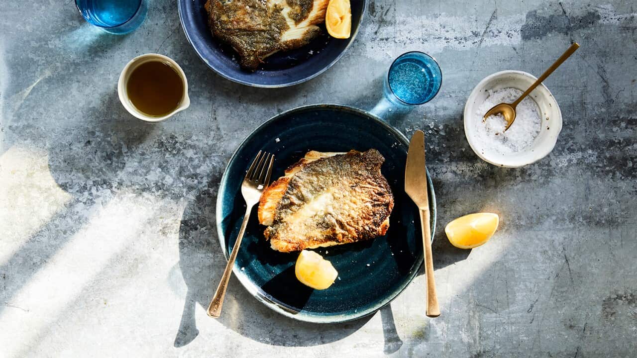 Pan-fried mirror dory