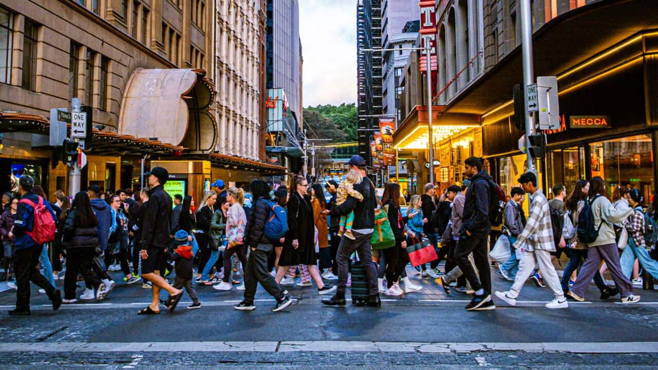 Melbourne diverse pedestrians