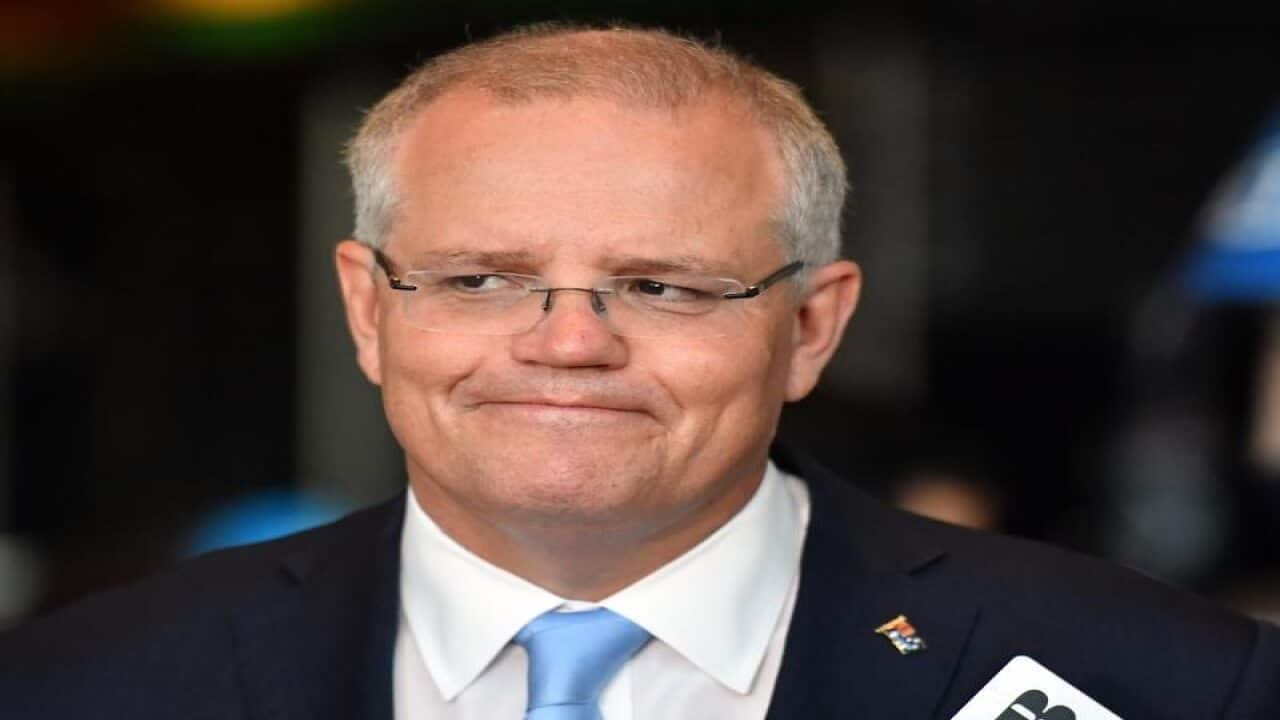 Prime Minister Scott Morrison after the NSW Liberal campaign launch.