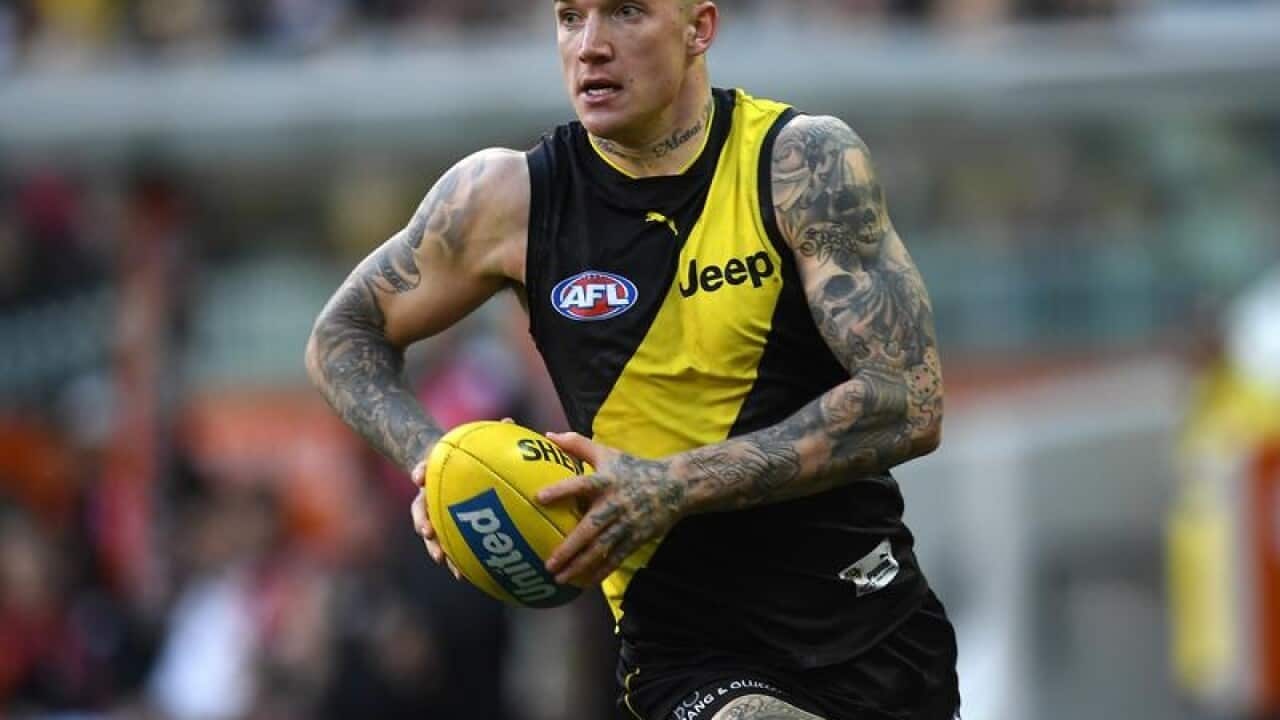 Dustin Martin of the Tigers