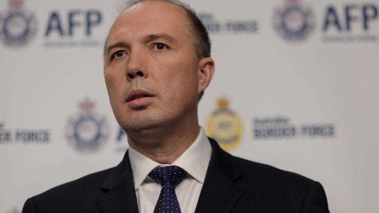 Immigration Minister Peter Dutton